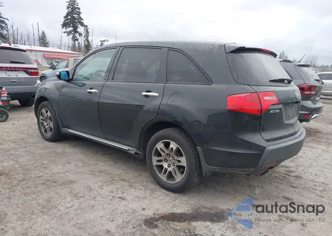 2008 Acura Mdx Technology Package z USA, uszkodzony, nr VIN 2HNYD28318H506035